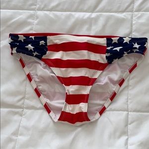 American Flag Bikini Bottoms